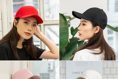 in mũ lưỡi trai lấy ngay