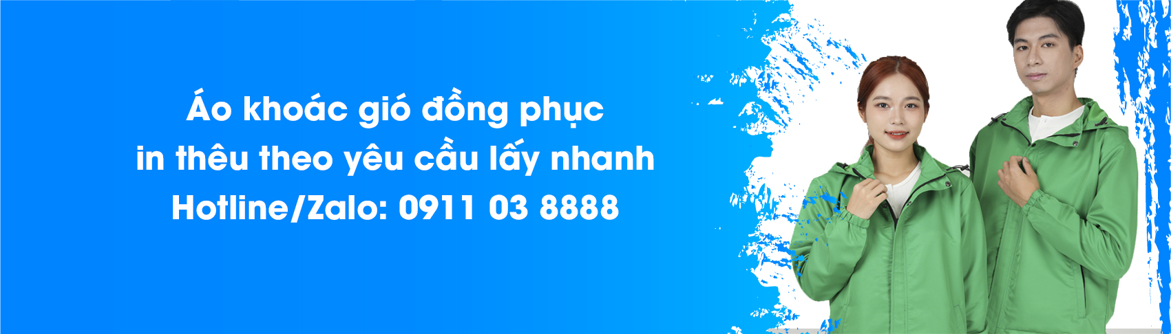 áo khoác gió may sẵn in lấy ngay