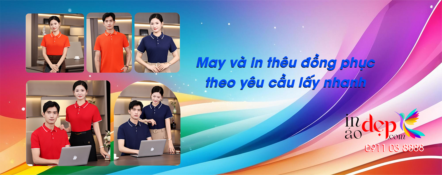 may đồng phục