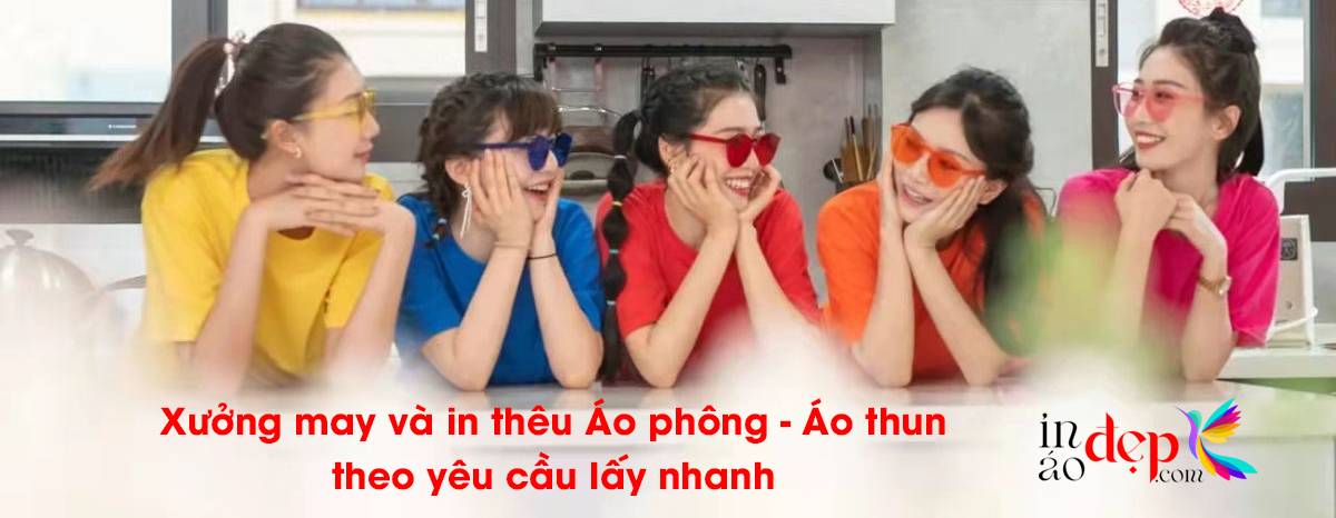 in áo thun, in áo phông đồng phục theo yêu cầu lấy ngay