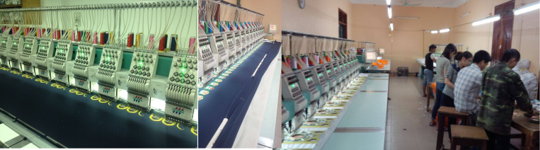 Thêu logo theo yêu cầu