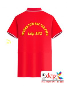 In áo Lớp 1B2 Trường tiểu học Tân Pheo