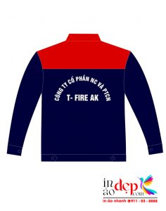 In áo bảo hộ Công ty cổ phần NC và PTCN T-Fire AK