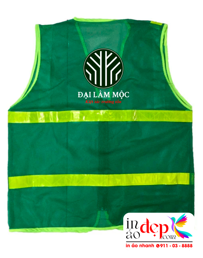 In áo gile Công ty Đại Lâm Mộc