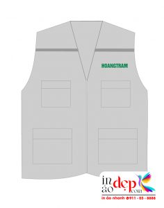 In áo gile Công ty HoangTram