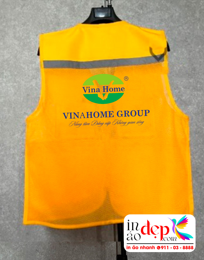 In áo gile Công ty Vina Home Group
