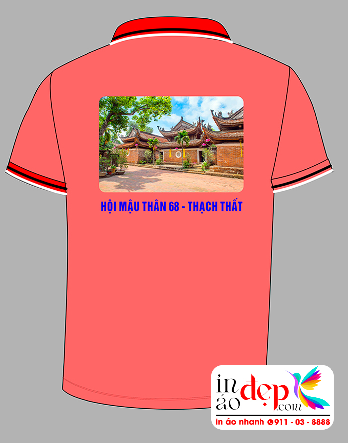 In áo phông Hội Mậu thân 68 - Thạch Thất