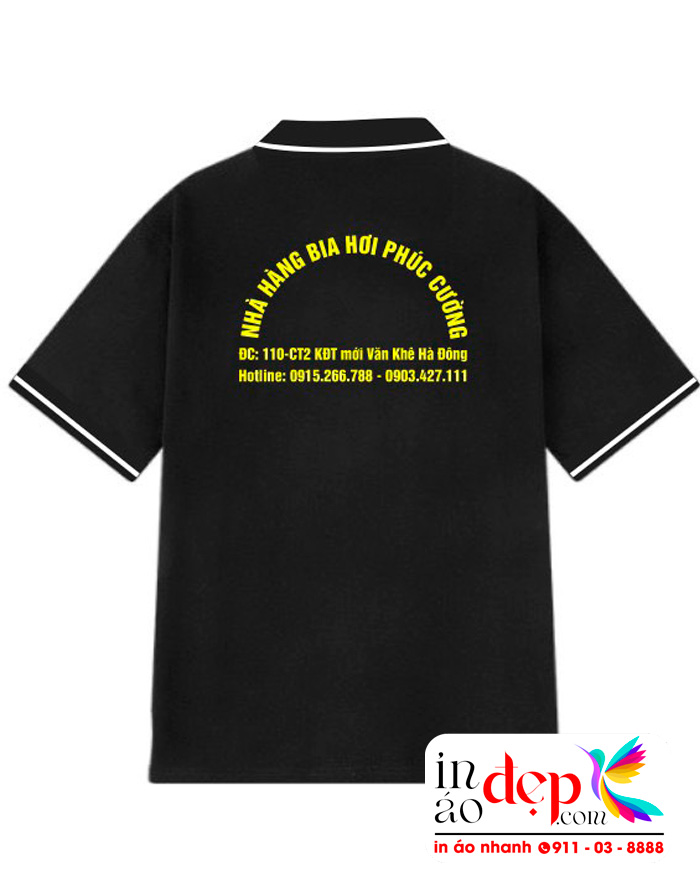 In áo phông Nhà hàng bia hơi Phúc Cường