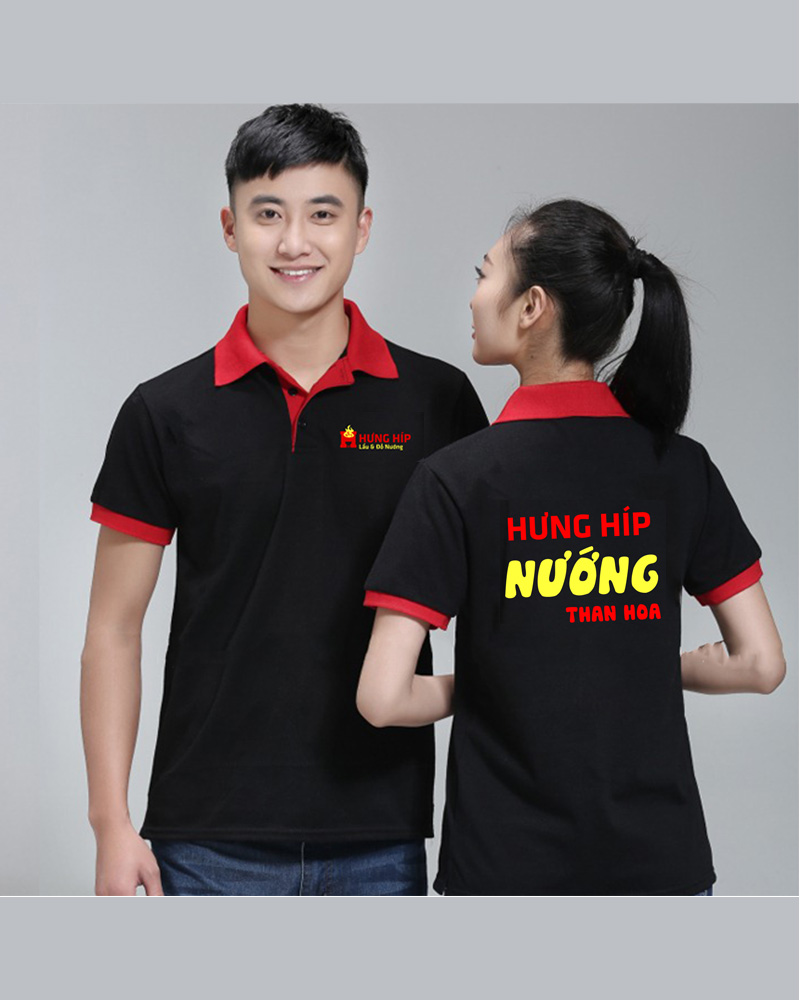 In áo phông Quán Lẩu & Đồ nướng Nướng Hưng Híp