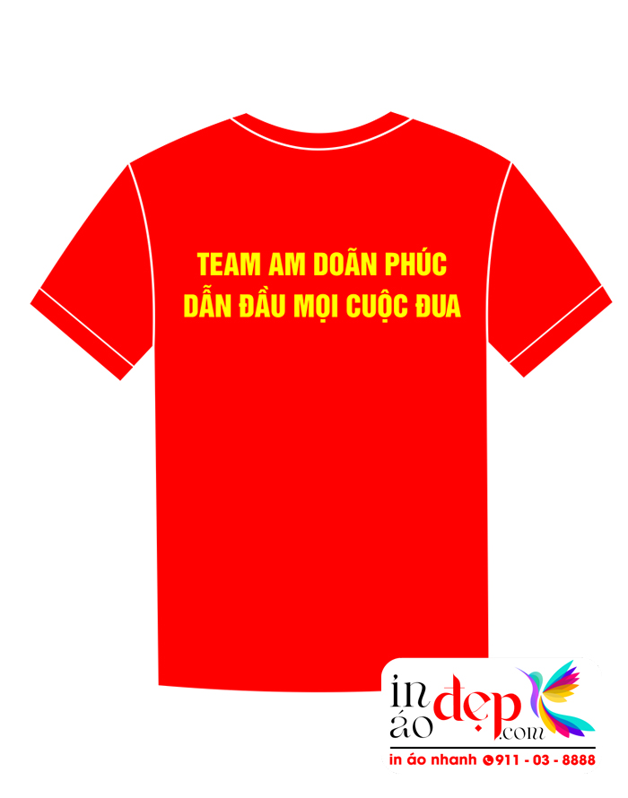 In áo phông Team Am Doãn Phúc
