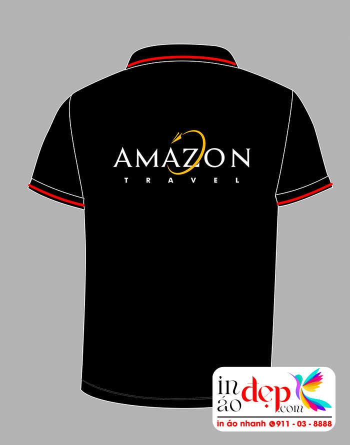 In áo phông đồng phục Amazon Travel