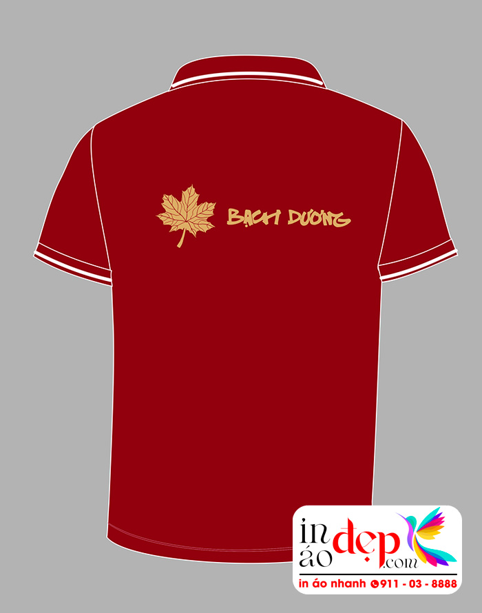 In áo phông đồng phục Bạch Dương