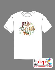 In áo phông đồng phục Chán cơm thèm phở