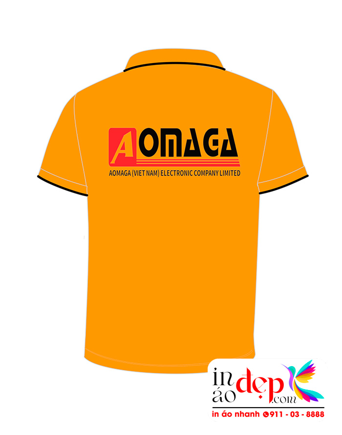 In áo phông đồng phục Công ty AOMAGA