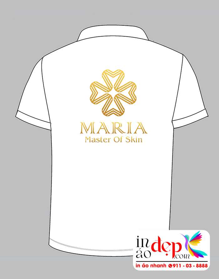 In áo phông đồng phục Maria Master Of Skin