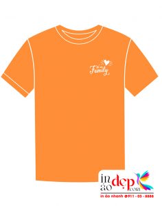 In áo phông đồng phục We are Family