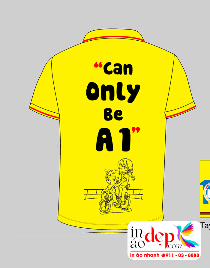 In áo Lớp A1 Born To Shine