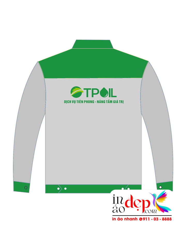 In áo bảo hộ Công ty TPOIL