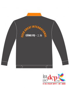 In áo bảo hộ Công vụ Ever Great International
