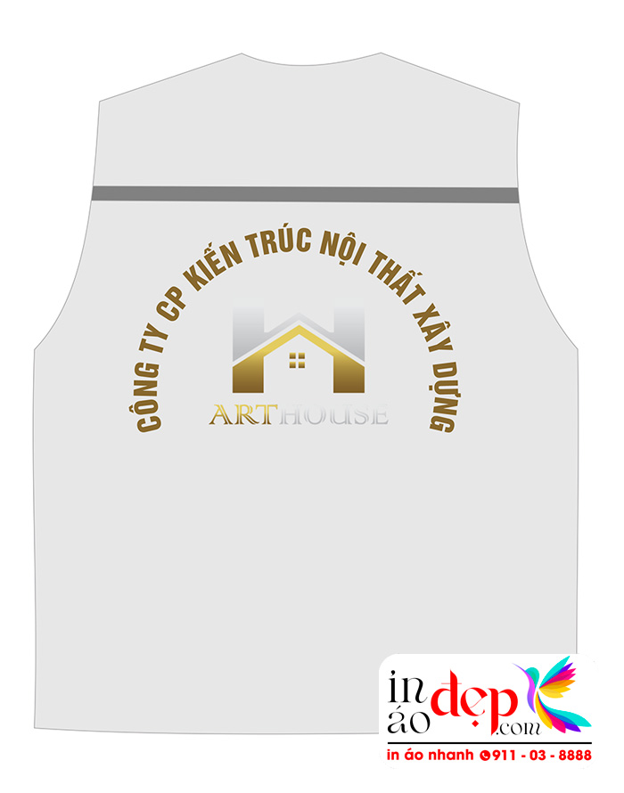 In áo gile Công ty CP kiến trúc Nội thất xây dựng ArtHouse
