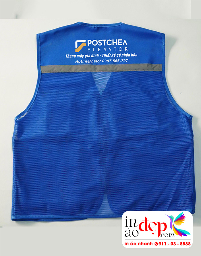 In áo gile Công ty Postchea Elevator