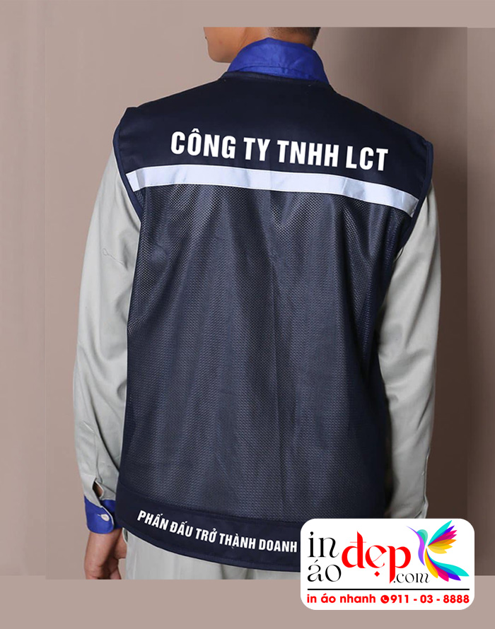 In áo gile Công ty TNHH LCT