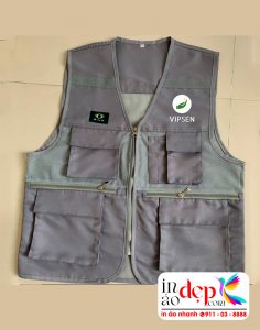 In áo gile đồng phục Công ty VIPSEN