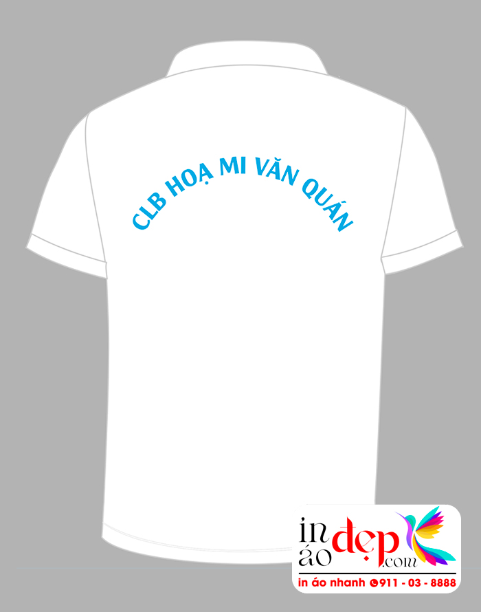 In áo phông CLB Họa Mi Văn Quán