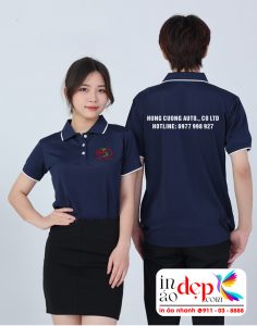 In áo phông Công ty Hung Cuong Auto