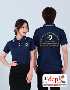 In áo phông Công ty Kiến trúc Nội thất D-Home