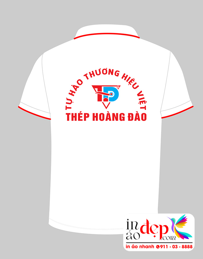 In áo phông Công ty Thép Hoàng Đào