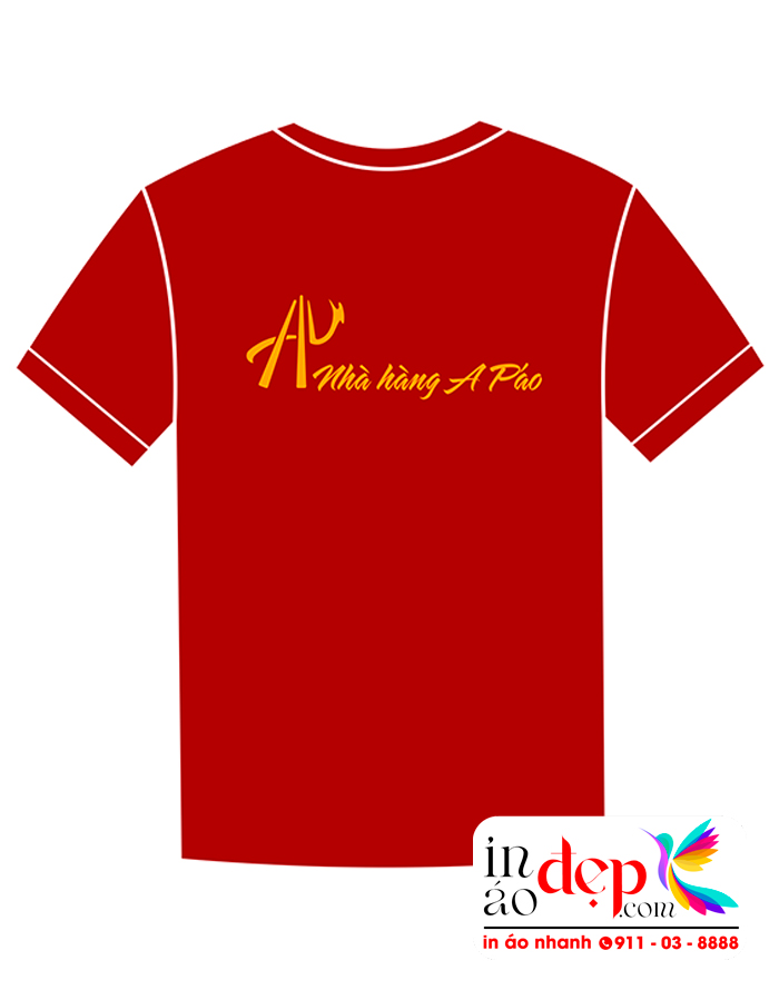 In áo phông Nhà hàng A Páo