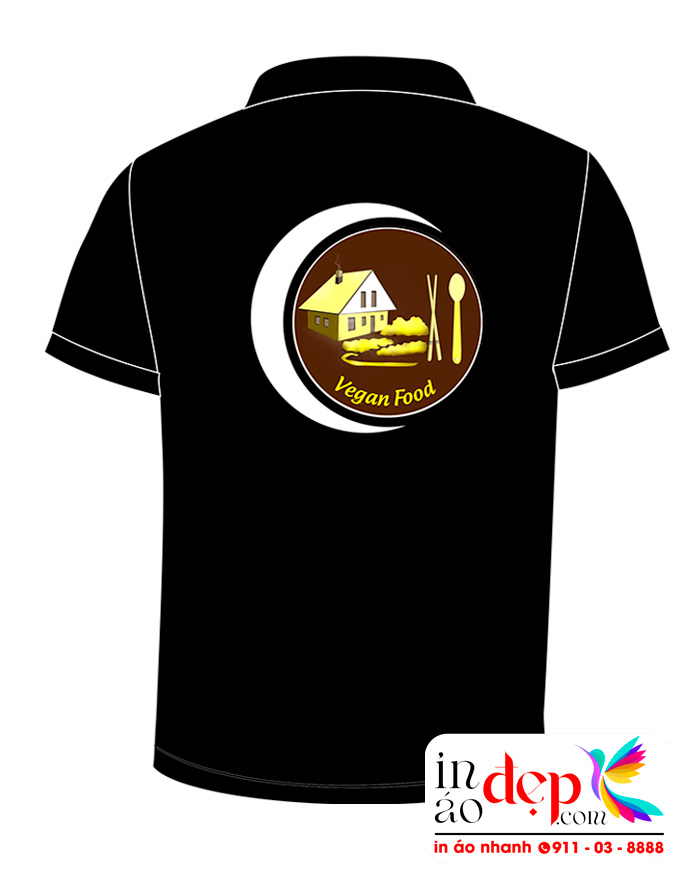 In áo phông Nhà hàng Vegan Food