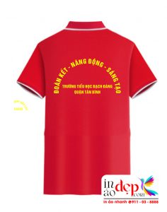 In áo phông Trường tiểu học Bạch Đằng Quận Tân Bình