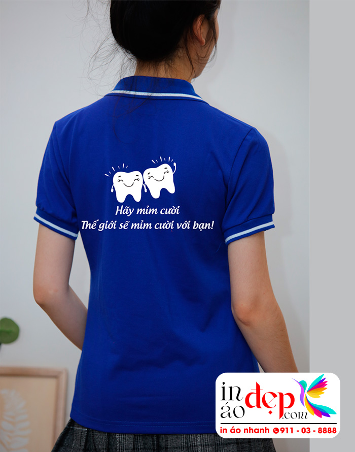 In áo phông đồng phục ANN Detal Laboratory