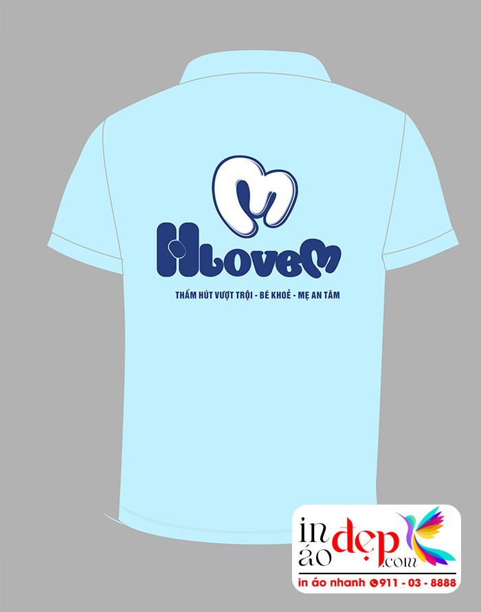 In áo phông đồng phục Cửa hàng HLOVE