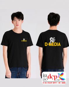 In áo phông đồng phục D-Media