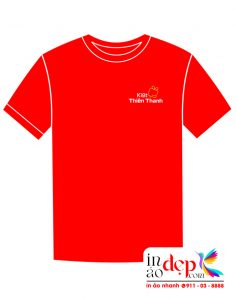In áo phông đồng phục Kiot Thiên Thanh