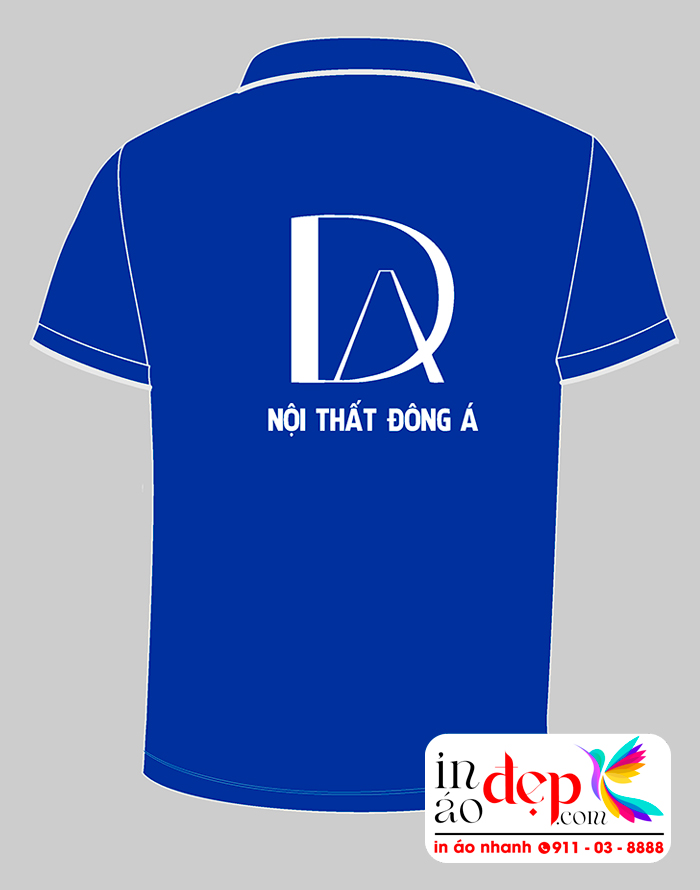 In áo phông đồng phục Nội thất Đông Á