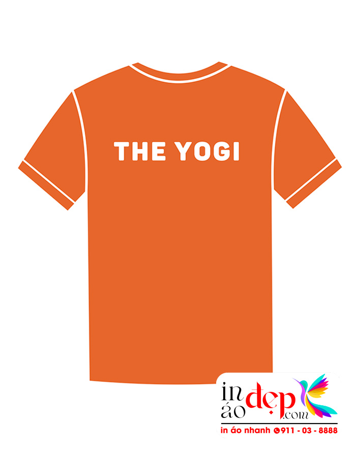 In áo phông đồng phục The Yogi