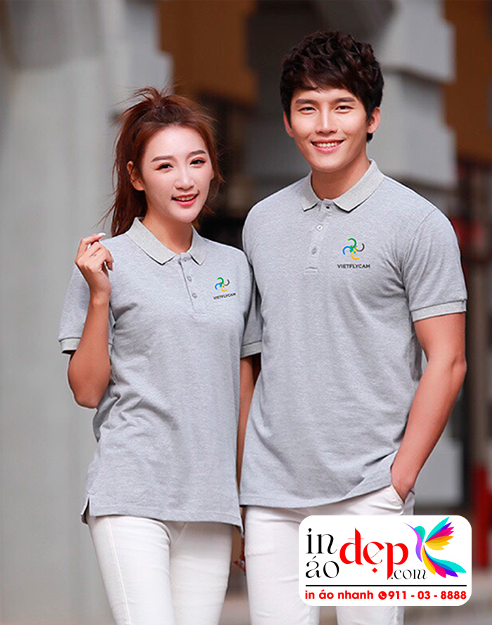 In áo phông đồng phục VietFlyCam