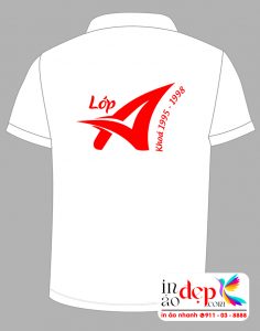 In áo phông đồng phục Lớp A Khóa 1995-1998