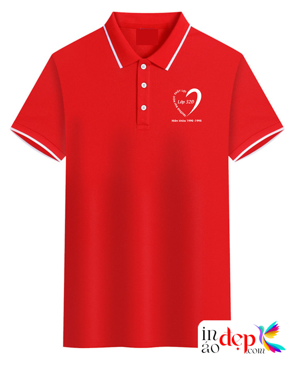 In áo Lớp 32Đ Trường Đại học Thủy Lợi niên khóa 1990-1995 - 30 năm Ngày ra trường