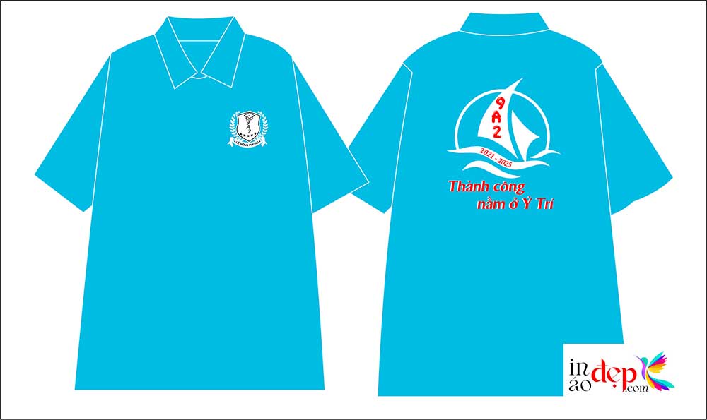 In áo Lớp 9A2 Lê Hồng Phong - Thành công ở Ý Trí