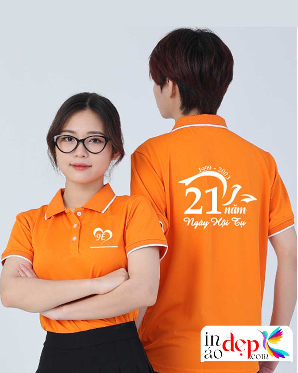 In áo Lớp 9E niên khóa 1999-2003 - 21 năm Ngày hội tụ