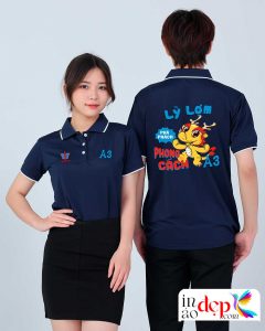 In áo Lớp A3 Trường Lê Hồng Phong màu xanh đen