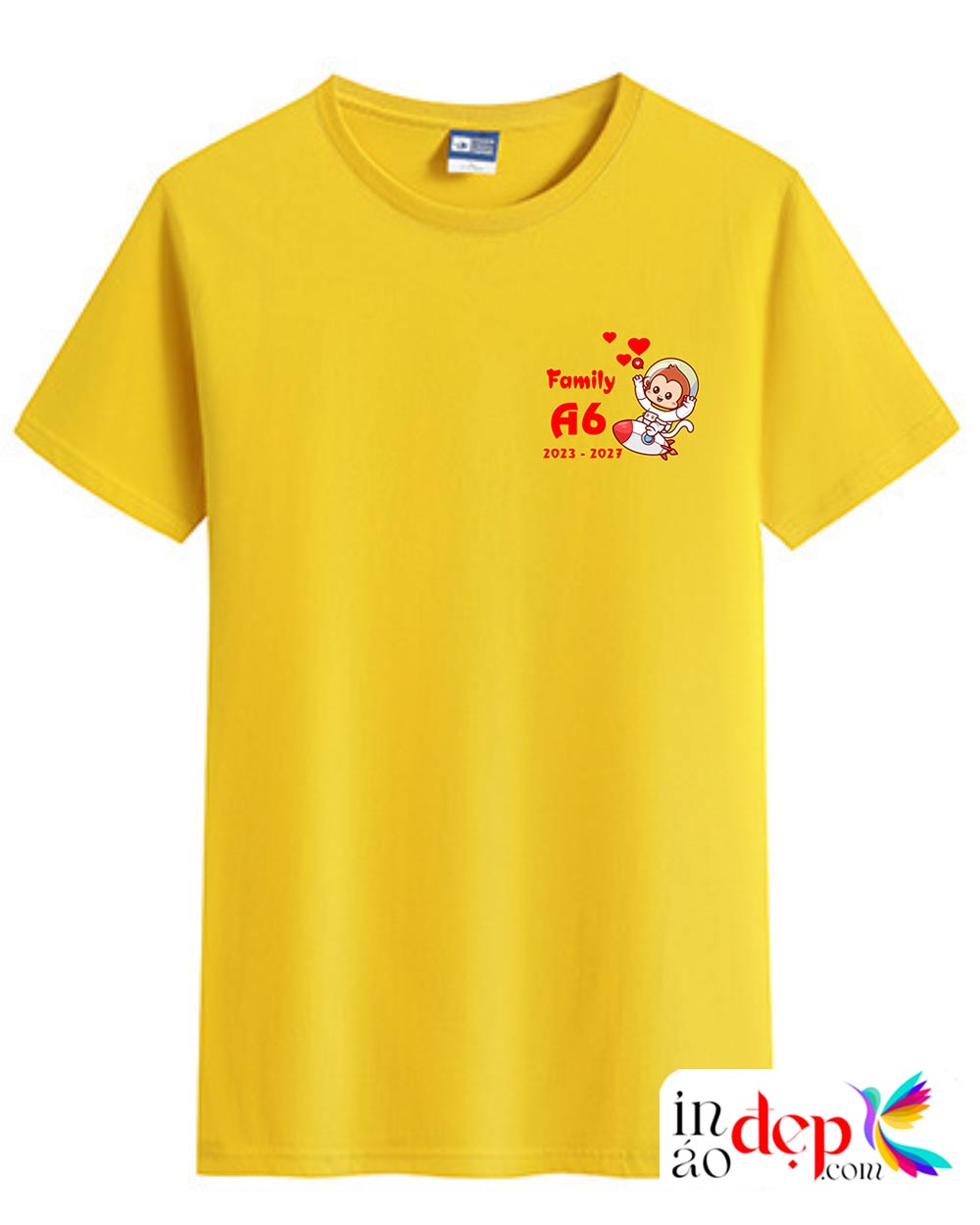 In áo Lớp A6 2023-2027 - Học hết sức Chơi hết mình