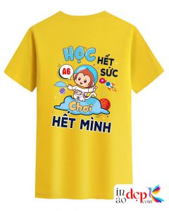 In áo Lớp A6 2023-2027 - Học hết sức Chơi hết mình