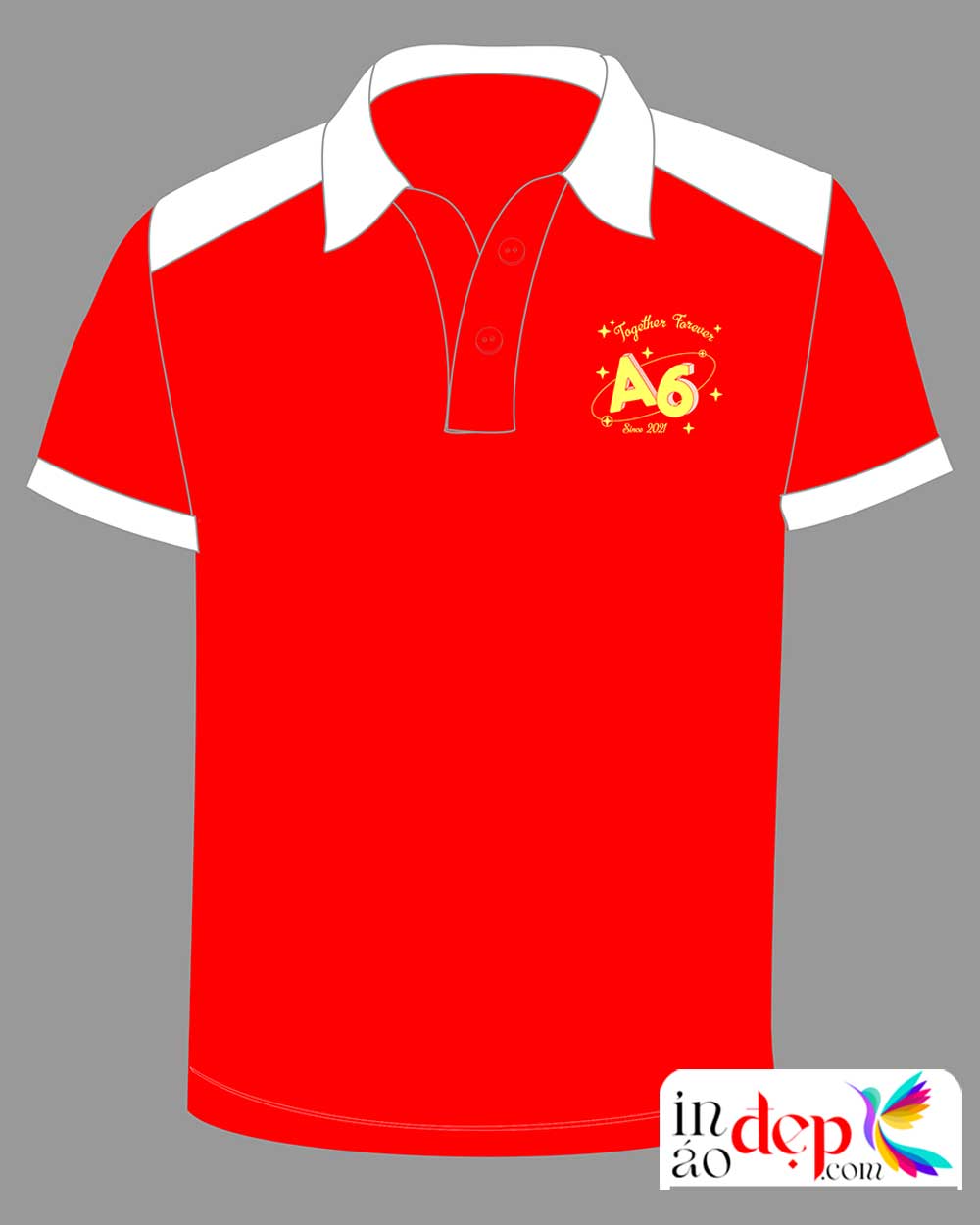 In áo Lớp A6 Trường THPT Lê Hồng Phong 2023-2027 - Số 10 Đức Dũng