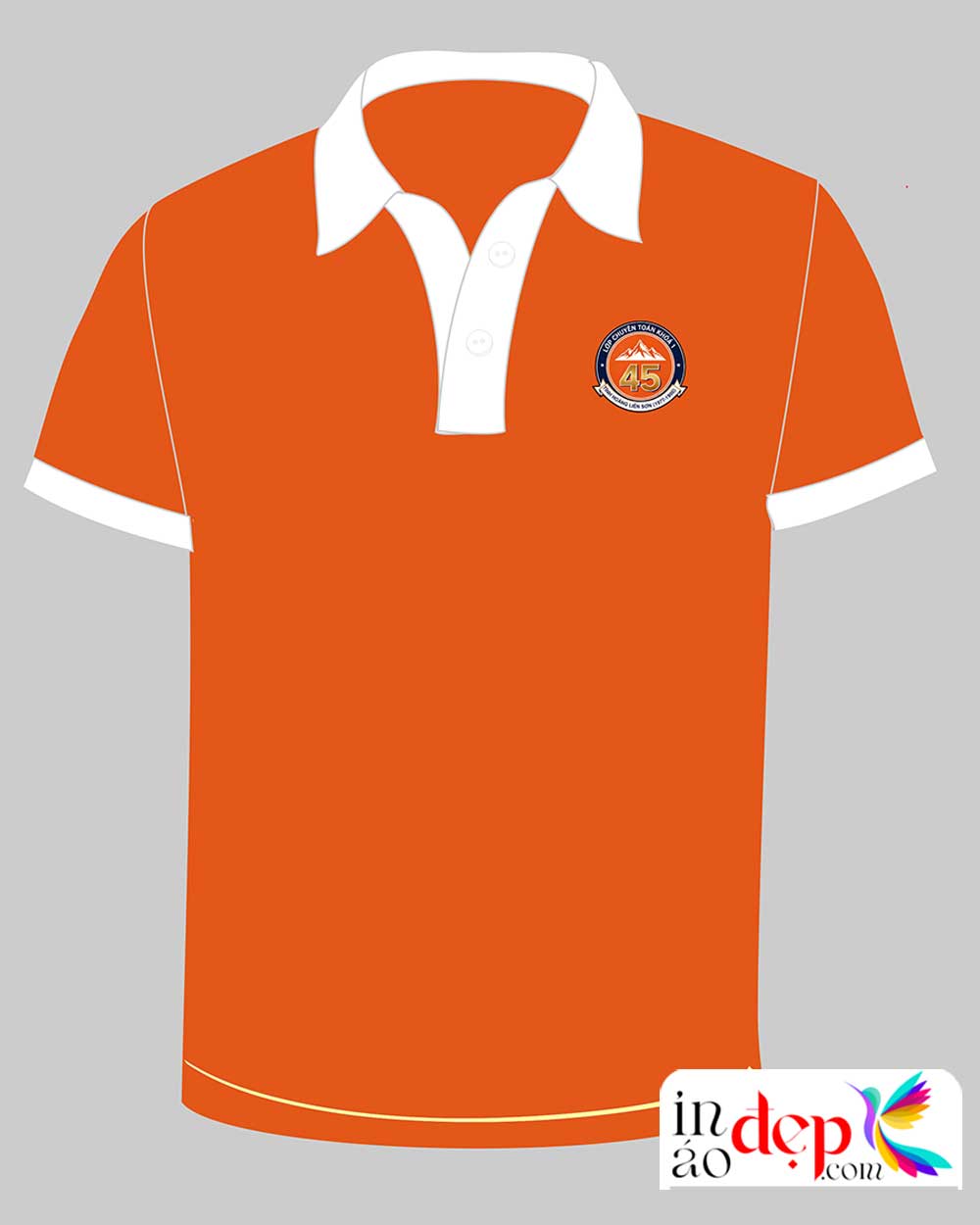 In áo Lớp Chuyên Toán Khóa 1 - Tỉnh Hoàng Liên Sơn (1977-1980)